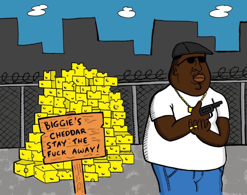 Notorious BIG illustration